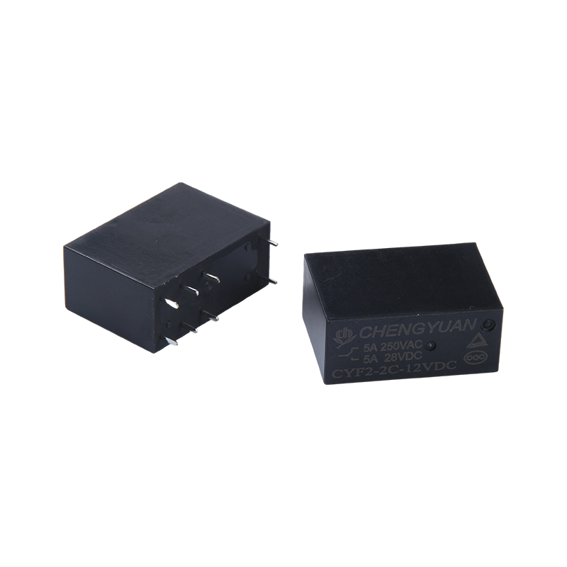 CYF2 relé,DPDT relé,JQX-14F,5A 250VAC relé,8A relé,8PIN PCB 0,54W relé.14F výkonové relé