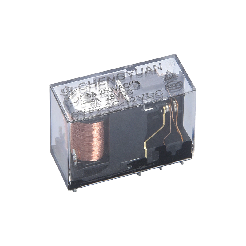 CYF2 relé,DPDT relé,JQX-14F,5A 250VAC relé,8A relé,8PIN PCB 0,54W relé.14F výkonové relé