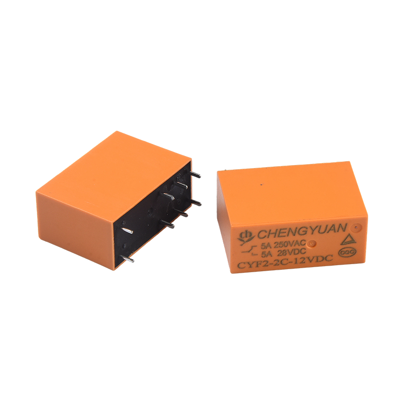 CYF2 relé,DPDT relé,JQX-14F,5A 250VAC relé,8A relé,8PIN PCB 0,54W relé.14F výkonové relé