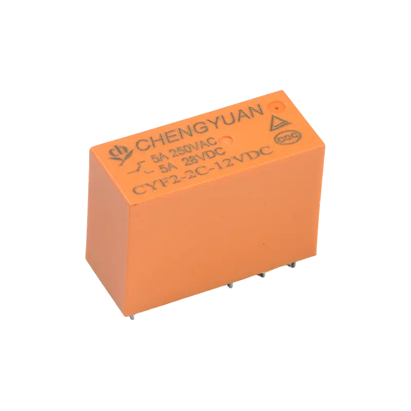 CYF2 relé,DPDT relé,JQX-14F,5A 250VAC relé,8A relé,8PIN PCB 0,54W relé.14F výkonové relé