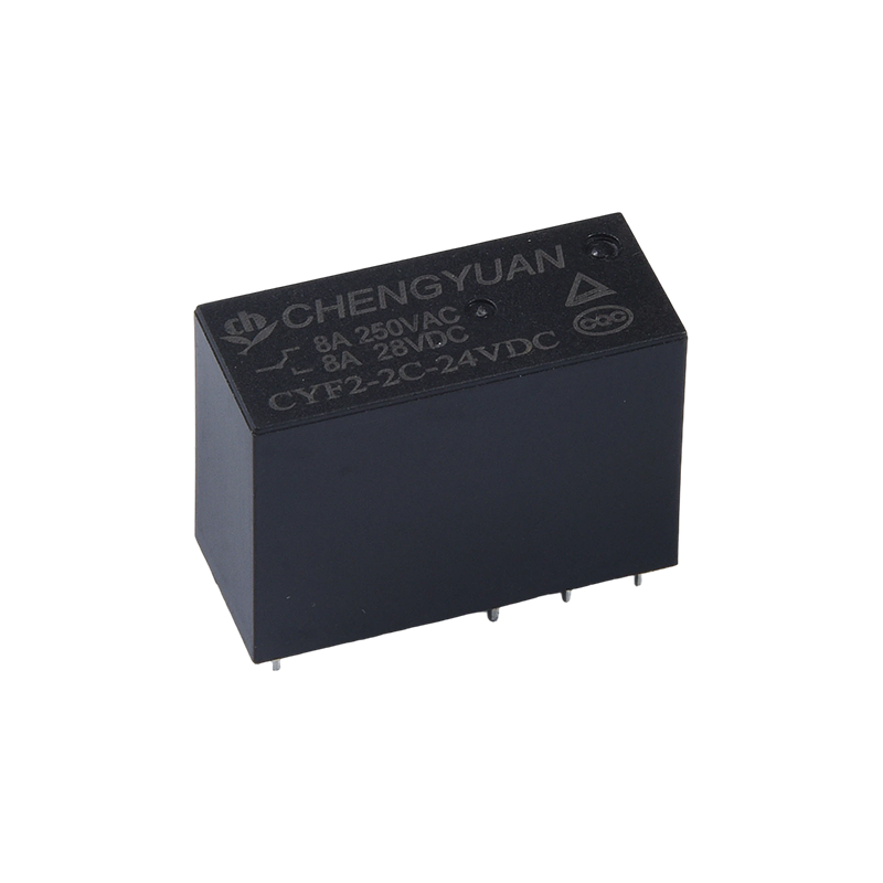 CYF2 relé,DPDT relé,JQX-14F,5A 250VAC relé,8A relé,8PIN PCB 0,54W relé.14F výkonové relé