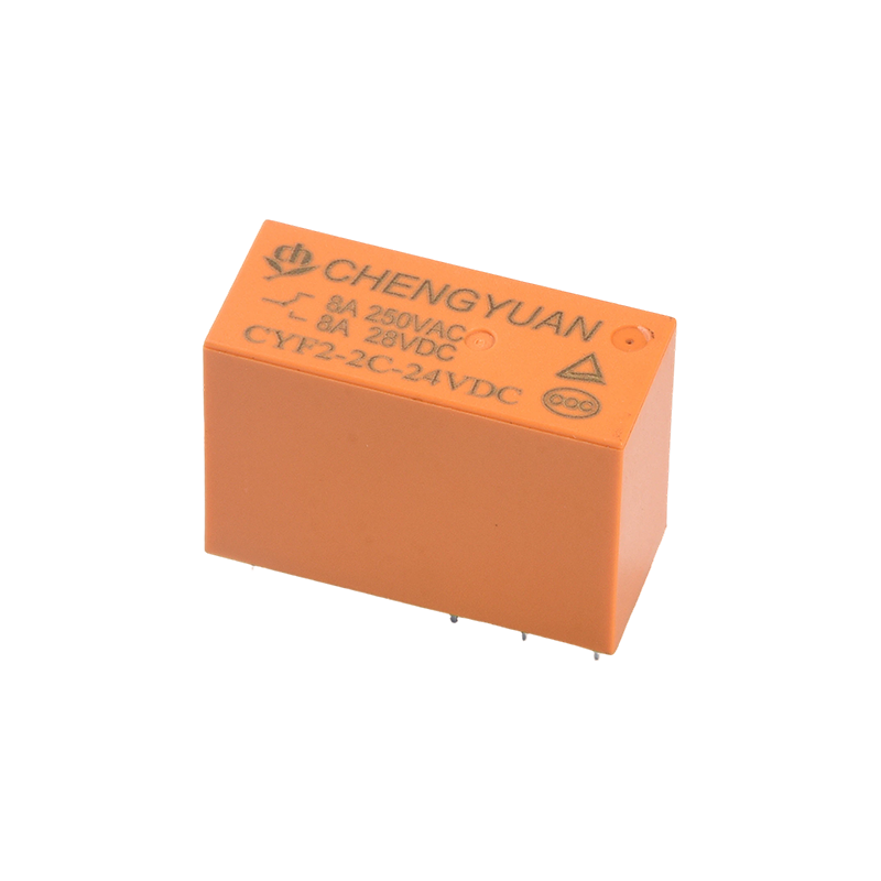 CYF2 relé,DPDT relé,JQX-14F,5A 250VAC relé,8A relé,8PIN PCB 0,54W relé.14F výkonové relé