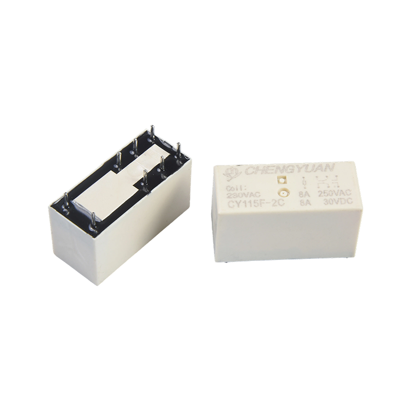 CY115F2 Relé,DPDT PCB Relé,JQX-115F,8A 0,4W 8PIN Relé,PCB 2C Relay.115F Power Relay