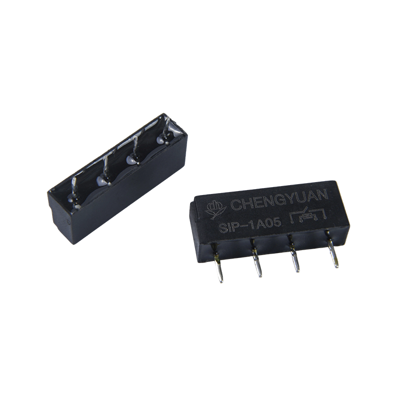 Relé SIP,Jazýčkové relé,SIP-1A05,Jazýčkové relé montážne na PCB,