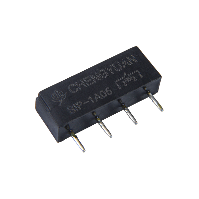 Relé SIP,Jazýčkové relé,SIP-1A05,Jazýčkové relé montážne na PCB,