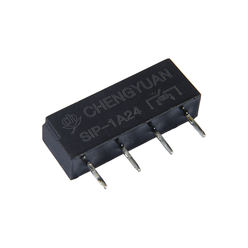 Relé SIP,Jazýčkové relé,SIP-1A05,Jazýčkové relé montážne na PCB,