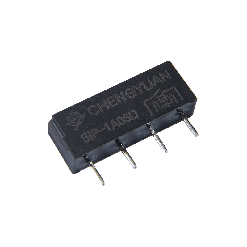 Relé SIP,Jazýčkové relé,SIP-1A05,Jazýčkové relé montážne na PCB,